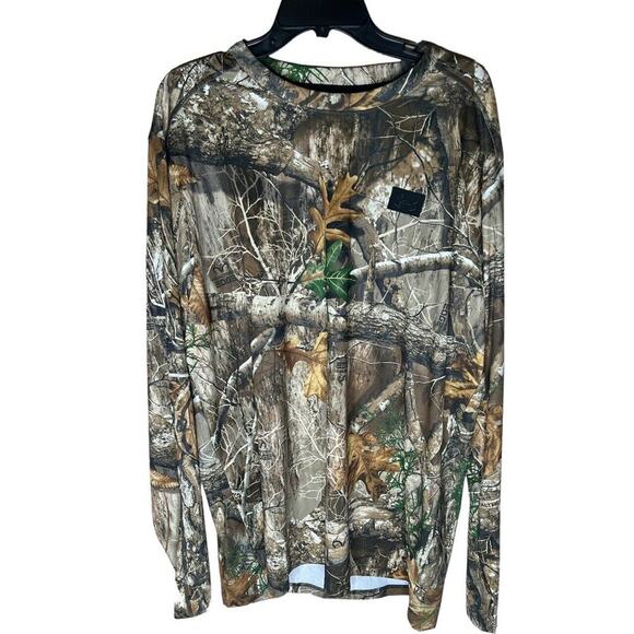 Under Armour New Edge Realtree Loose Heatgear Long Sleeves Shirt Size XXL New - Picture 1 of 10